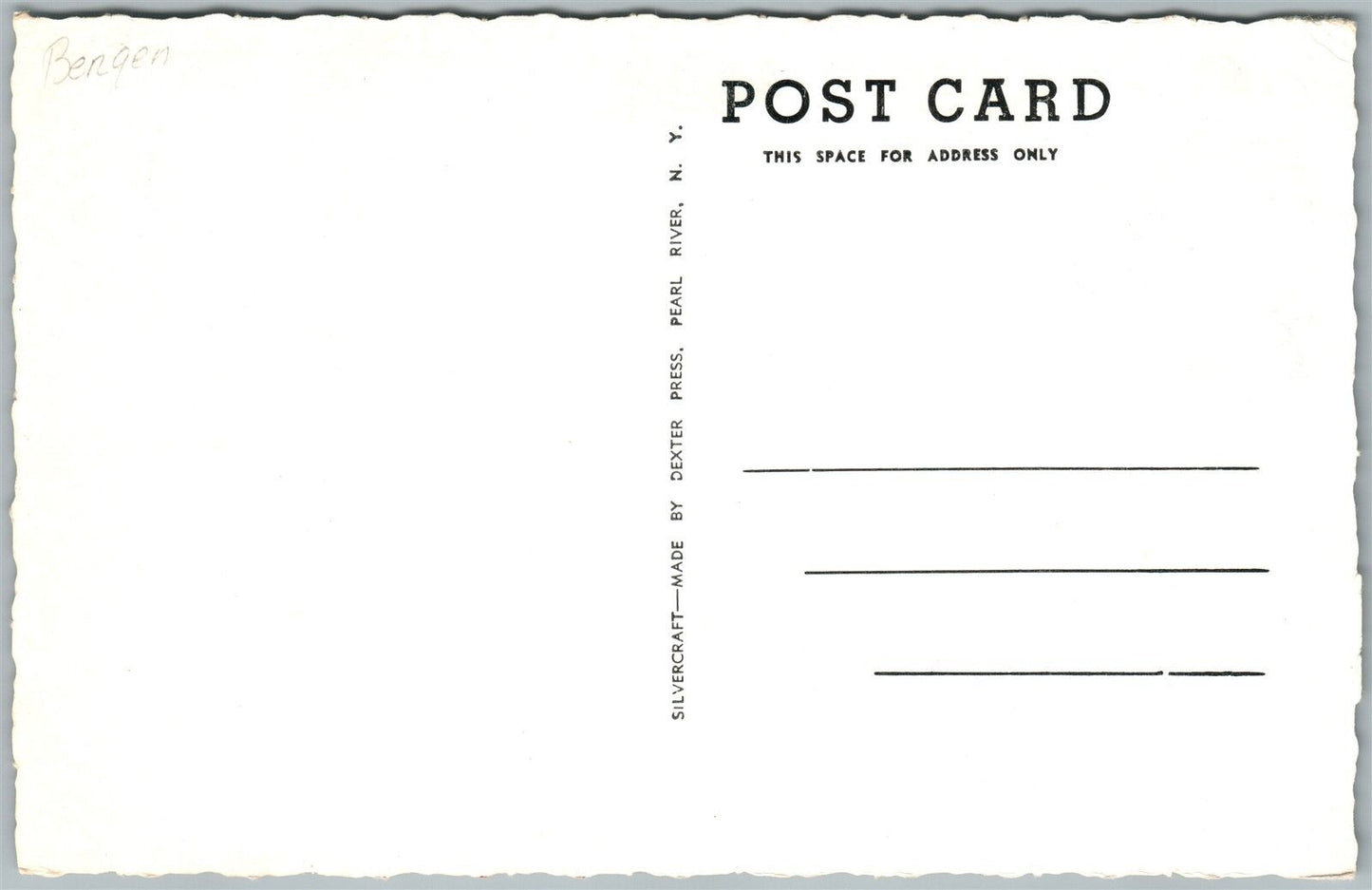 OAKLAND NJ RAMARO LODGE DUPLEX CABINS VINTAGE POSTCARD