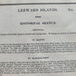 1822 MAP of LEEWARD ISLANDS GEOGRAPHICAL STATISTICAL HISTORICAL antique 17.5x22"