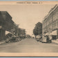 THERESA NY COMMERCIAL STREET VINTAGE POSTCARD