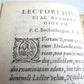 1587 HISTORY OF HOLLAND by Bockenberg antique 16th CENTURY in LATIN