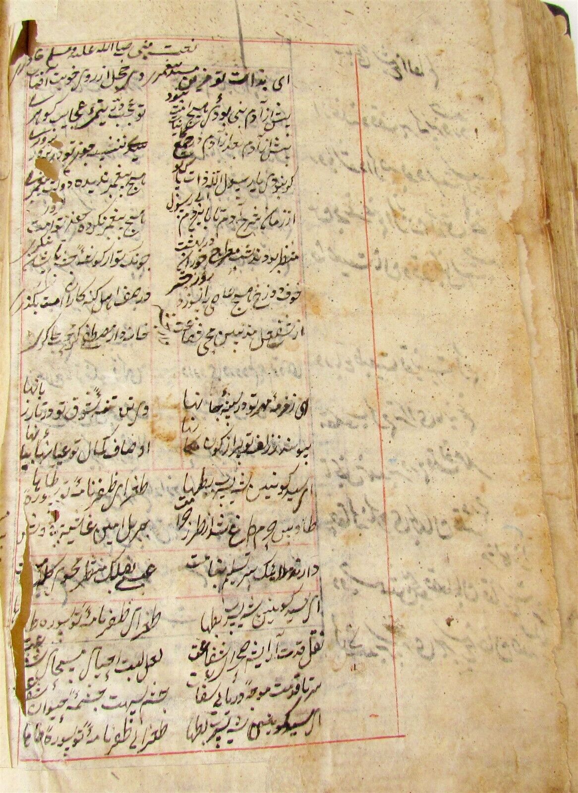 18th CENTURY ARABIC MANUSCRIPT antique ISLAMIC Dala'il al-Khayrat by al-Jazuli