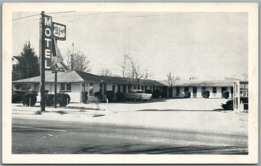 FRANKLIN KY NORTH MAIN STREET MOTEL VINTAGE POSTCARD