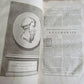 1702 DESCRIPTION of GREEK & EASTERN PHILOSOPHERS FOLIO antique 45 ENGRAVINGS