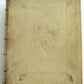 1765 Commentary on Prophet Jeremia by HERMAN VENEMA antique VELLUM BINDING v.II