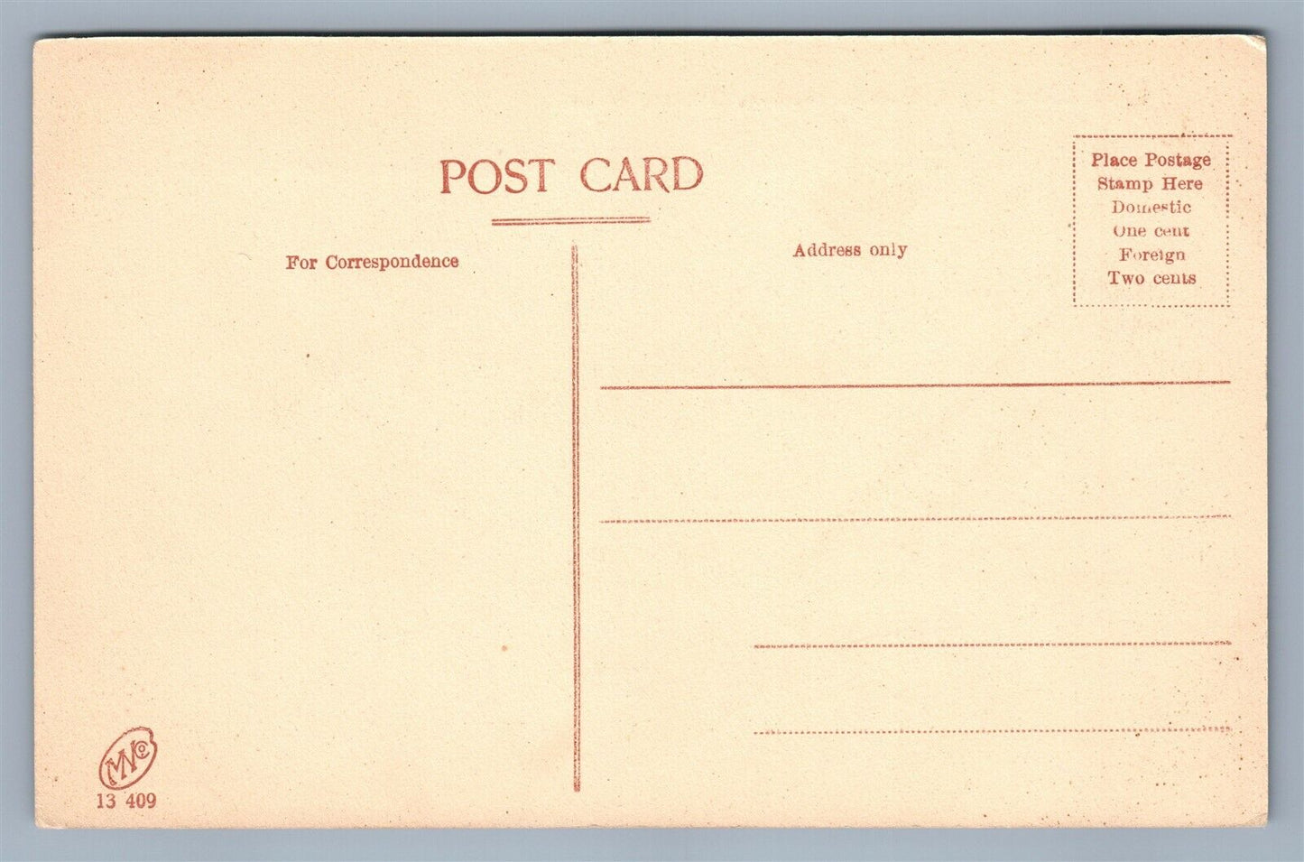 BOSTON HARBOR MA LONG ISLAND LIGHT HOUSE ANTIQUE POSTCARD