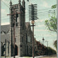 LANCASTER PA FIRST METHODIST EPISCOPAL CHURCH ANTIQUE POSTCARD