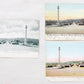 LOT OF 3 ANTIQUE 1906-1908 POSTCARDS MARKET STREET BRIDGE HARRISBURG PA