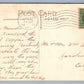 MENOMONIE WI NORTH BROADWAY ANTIQUE POSTCARD