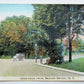VINTAGE 1937 POSTCARD GREETINGS FROM BEAVER BROOK N.Y.