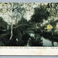 GLEN GARDNER NJ MACK AVENUE FROM RUSTIC FOOT BRIDGE ANTIQUE POSTCARD