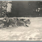 SWITZERLAND SPORT D'HIVER ANTIQUE POSTCARD