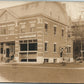 PROCTOR VT POST OFFICE CLOTHING & SHOES STORE ANTIQUE REAL PHOTO POSTCARD RPPC