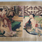 1920s CHINESE EROTIC SCROLL HAND PAINTED vintage SHUNGA 10 by 123"