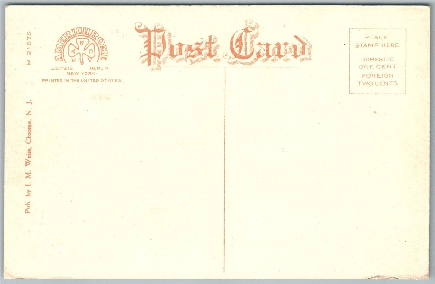 ROOSEVELT NJ CRESOT PLANT ANTIQUE POSTCARD