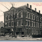 FLEMINGTON NJ FREE LIBRARY DEALS BUILDING ANTIQUE POSTCARD