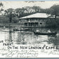 GOLDEN SPUR PARK on NEW LONDON EAST LYME ST. RAILWAY CT ANTIQUE POSTCARD