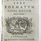 1657 PLANTIN PRESS POETRY by Jacobus Wallius ANTIQUE VELLUM BOUND 17th CENTURY