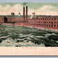 SACO ME YORK MILLS UNDIVIDED ANTIQUE POSTCARD