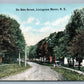 LIVINGSTON MANOR NY DU BOIS STREET ANTIQUE POSTCARD