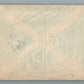 BELGIAN CONGO AFRICA to NEW YORK USA VINTAGE COVER w/ STAMPS