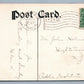 GREENFIELD MA WELDON APARTMENT HOUSE 1908 ANTIQUE POSTCARD