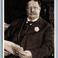 PRESIDENT Wm. H. TAFT ANTIQUE PATRIOTIC POSTCARD