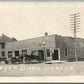 IRON MT. MI MEYER BROS. AUTOMOBILE CAR GARAGE ANTIQUE REAL PHOTO POSTCARD RPPC