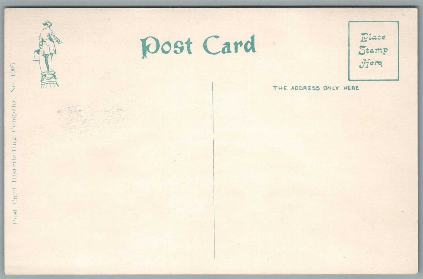 ATLANTIC CITY NJ VIRGINIA AVENUE ANTIQUE POSTCARD