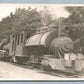 LOCOMOTIVE # 114 ANTIQUE REAL PHOTO POSTCARD RPPC railway railroad train