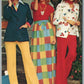 FASHION SHOW ADVERTISING 1976 VINTAGE POSTCARD