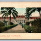 MIAMI FL HOTEL ROYAL PALM ANTIQUE POSTCARD
