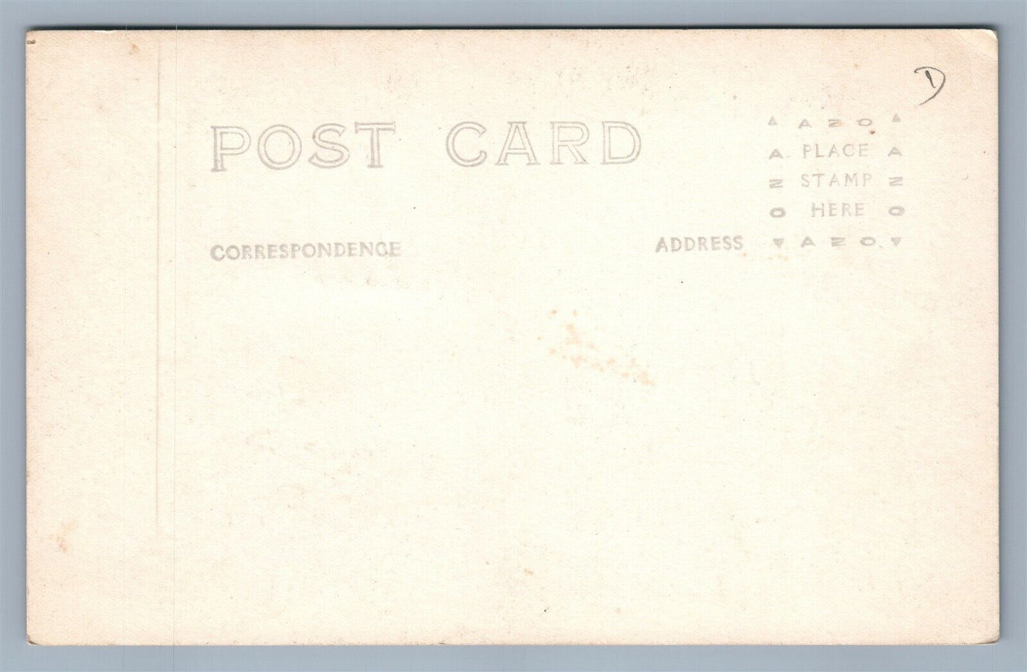 USS MARYLAND BATTLESHIP NAVY SECRETARY DANIELS VINTAGE REAL PHOTO POSTCARD RPPC