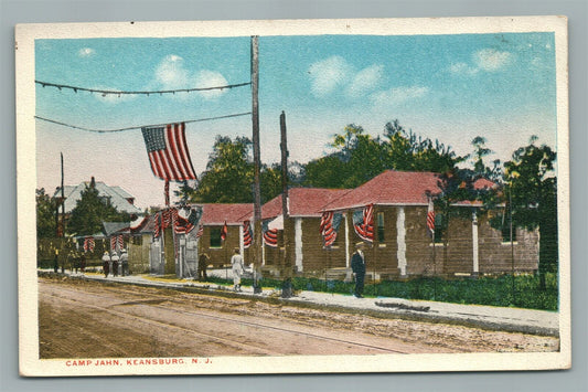 KEANSBURG NJ CAMP JAHN ANTIQUE POSTCARD