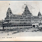 ARVERNE HOTEL LONG ISLAND NY 1906 UNDIVIDED ANTIQUE POSTCARD