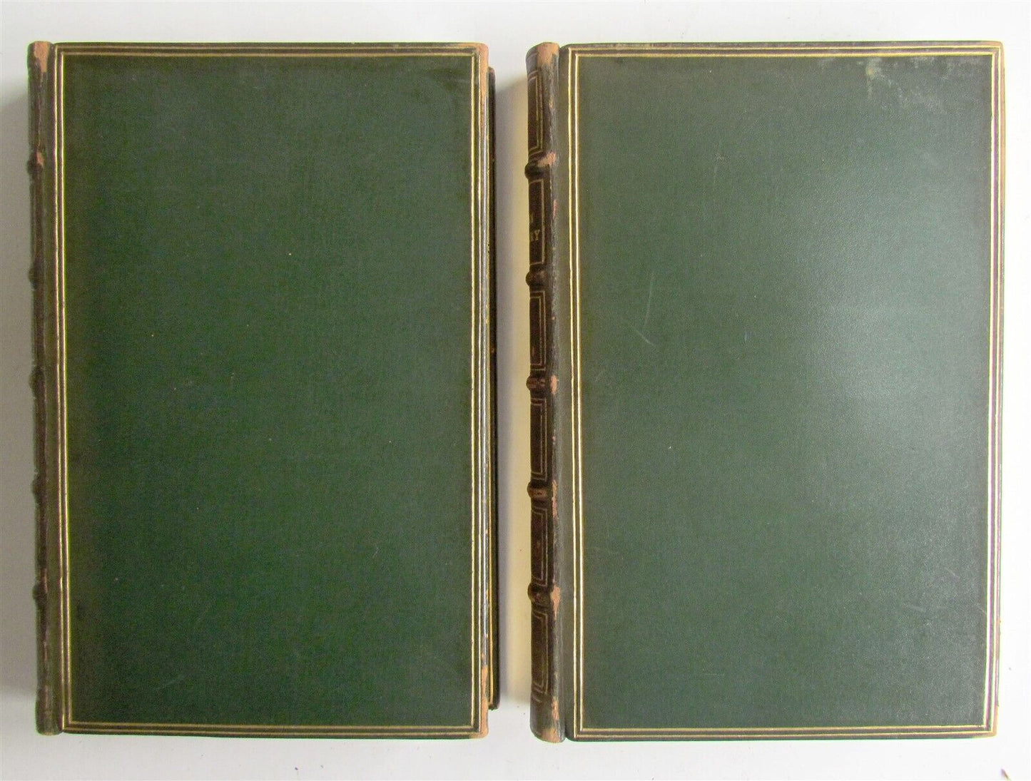 1921-24 GOLDEN TREASURY FRANCIS PALGRAVE 2 volumes FINE SIGNED BINDINGS antique