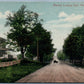 MONTICELLO SULLIVAN CO. NY WAVERLY LOOKING EAST 1913 ANTIQUE POSTCARD