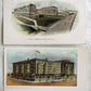 LOT OF 2 ATLANTIC CITY N.J.  HOTEL DENNIS 1907 ANTIQUE UNDIVIDED POSTCARDS