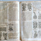 1680 MEDICAL PLANTS ILLUSTRATED w/ 1478 woodcuts antique by Mattioli FOLIO rare