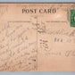 BUCKLAND OH EXAGGERATED CORN 1914 ANTIQUE POSTCARD