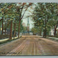 PLAINFIELD NJ WATCHUNG AVE. ANTIQUE POSTCARD