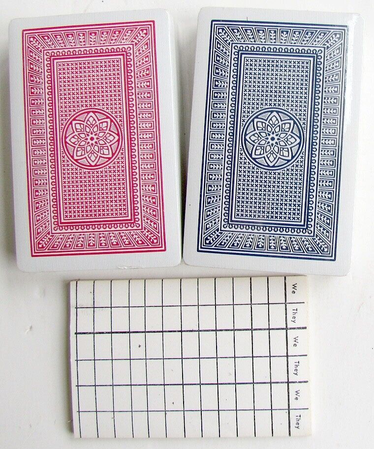 LOT OF 2 VINTAGE SEALED PLAYING CARDS DECKS