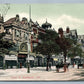 LORD STREET SOUTHPORT ENGLAND ANTIQUE POSTCARD w/ STAMP