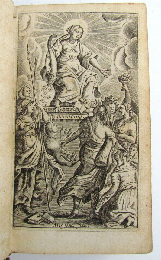 1667 MEDICAL Joannes de MEDIOLANO Schola Salernitana antique