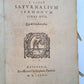 1582 ROMAN GLADIATORS HISTORY antique VELLUM BINDING 1st edition PLANTIN 16th C.