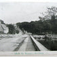 VINTAGE BRITISH POSTCARD BIBURY GLOS. STREET VIEW scene