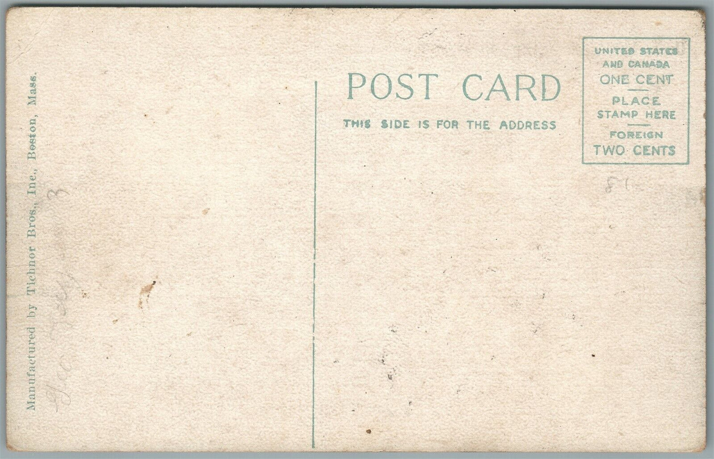 MEXICAN WAR US MOUNTAIN BATTERY ANTIQUE POSTCARD