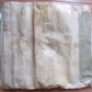 TORAH SCROLL FRAGMENT MANUSCRIPT VELLUM ANTIQUE BIBLE 21.5 x 24"