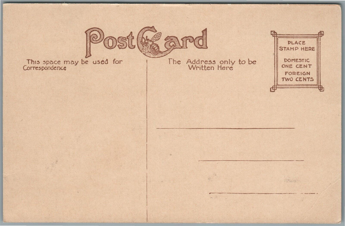 WEST CHESTER PA HOSPITAL ANTIQUE POSTCARD