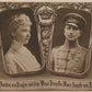 GERMAN PRINCE JOACHIM & PRINCESS MARIE AUGUSTE ANTIQUE REAL PHOTO POSTCARD RPPC