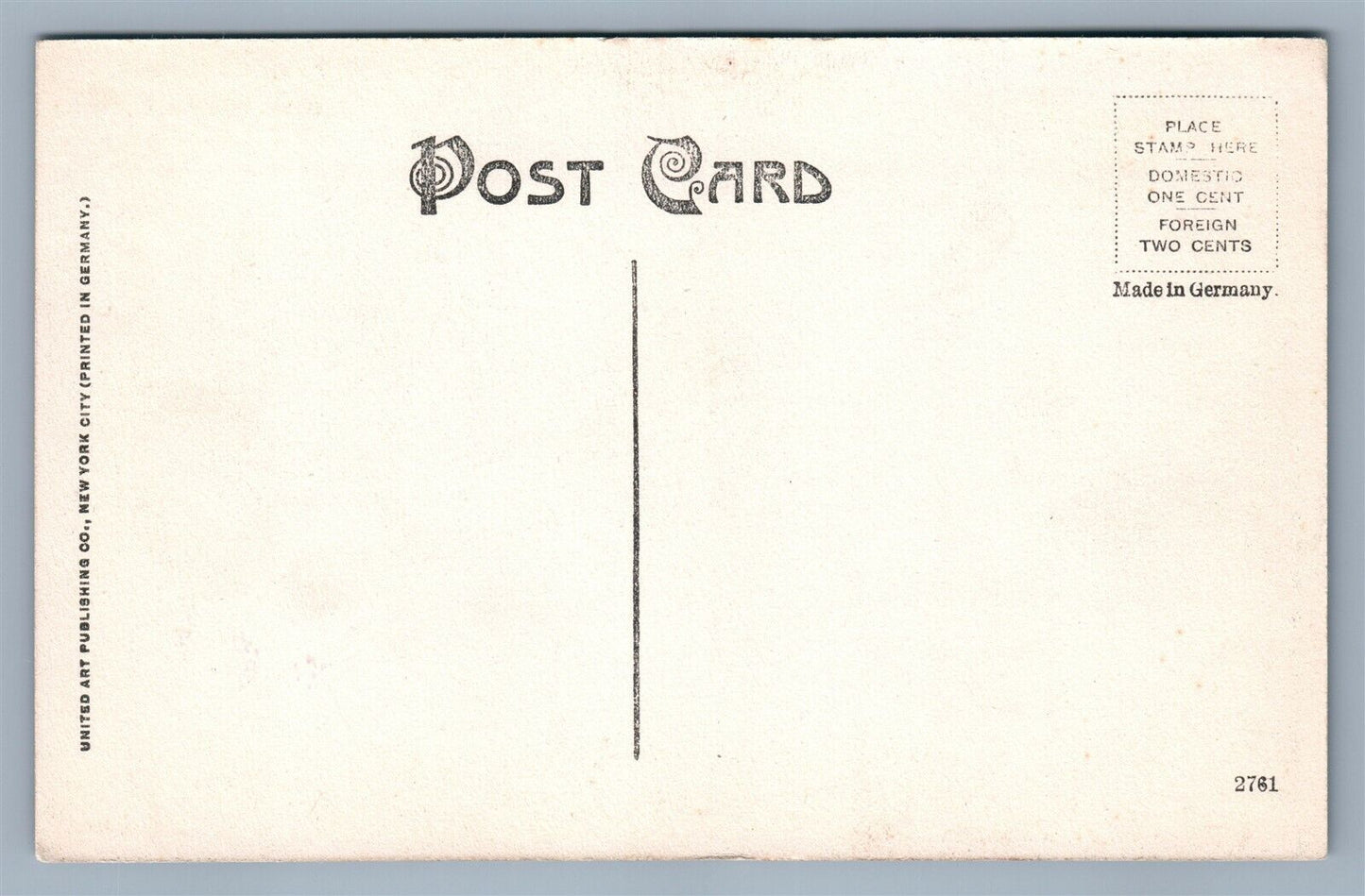 CARTHAGE NY ST.JAME'S PAROCHIAL SCHOOL ANTIQUE POSTCARD